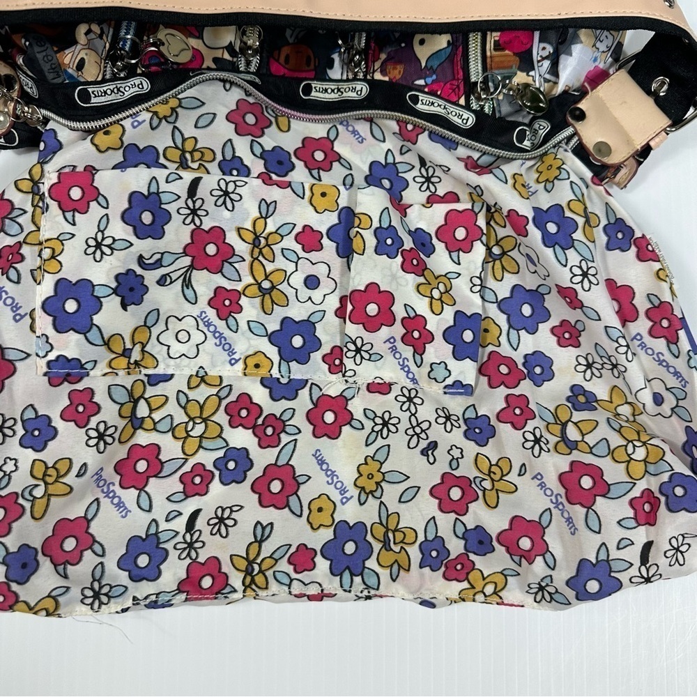 ProSports Purse Bag  Colorful Illustrated (TokiDoki inspired) Zippers Adjustable - Picture 8 of 14